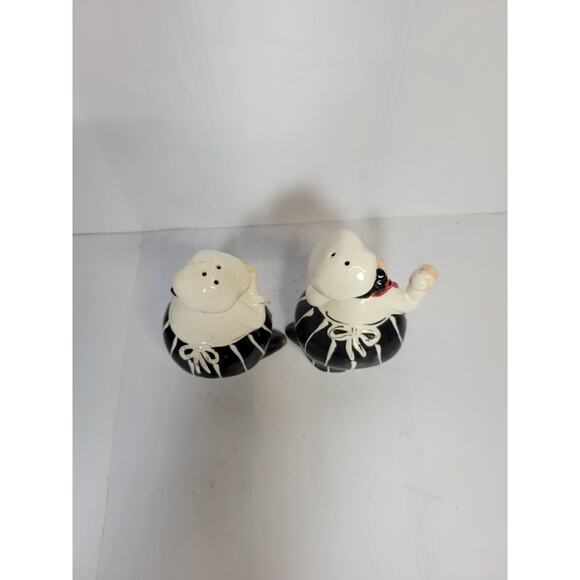 Chef Salt & Pepper Shakers Bon Appétit American Atelier Buon Appetito - Picture 4 of 5